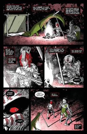Read Predator: Black, White & Blood (2025)  3 Page 6 in English