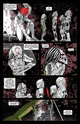Read Predator: Black, White & Blood (2025)  3 Page 8 in English