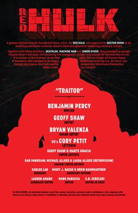 Read Red Hulk (2025)  6 Page 3 in English