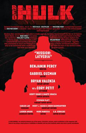 Read Red Hulk (2025)  9 Page 2 in English