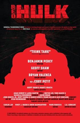 Read Red Hulk (2025)  1 Page 2 in English