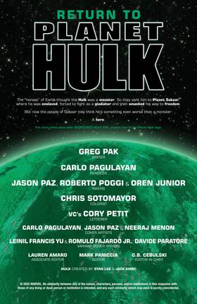 Read Return To Planet Hulk (2025)  1 Page 3 in English
