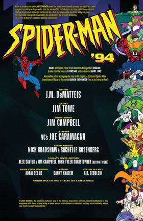 Read Spider-Man '94 (2025)  4 Page 2 in English