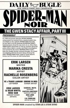 Read Spider-Man Noir (2025)  3 Page 4 in English