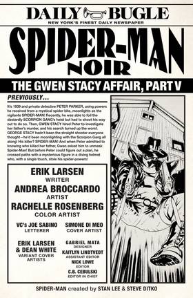 Read Spider-Man Noir (2025)  5 Page 2 in English