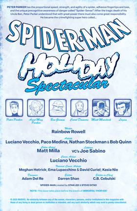 Read Spider-Man: Holiday Spectacular (2025)  1 Page 2 in English