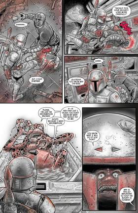 Read Star Wars: Boba Fett - Black, White & Red (2025)  3 Page 8 in English
