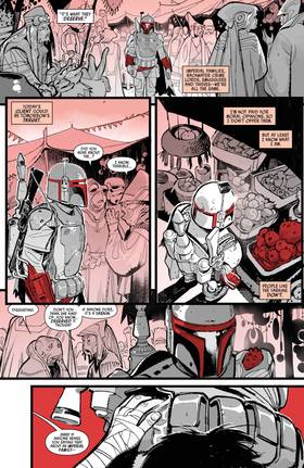 Read Star Wars: Boba Fett - Black, White & Red (2025)  4 Page 9 in English