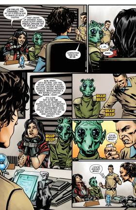 Read Star Wars: Doctor Aphra - Chaos Agent (2025)  1 Page 8 in English