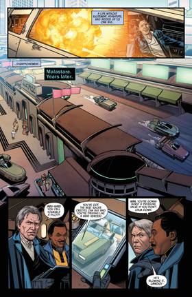 Read Star Wars: Han Solo - Hunt For The Falcon (2025)  1 Page 4 in English