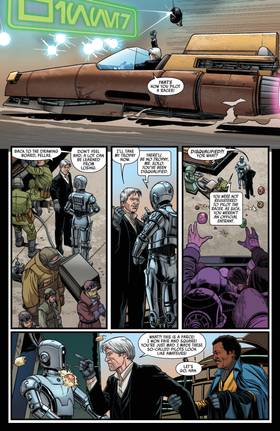 Read Star Wars: Han Solo - Hunt For The Falcon (2025)  1 Page 7 in English