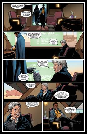 Read Star Wars: Han Solo - Hunt For The Falcon (2025)  1 Page 8 in English