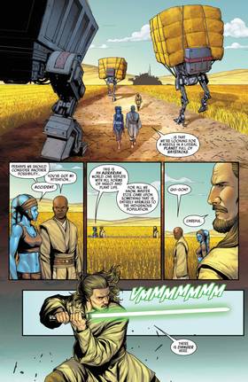 Read Star Wars: Jedi Knights (2025)  6 Page 9 in English