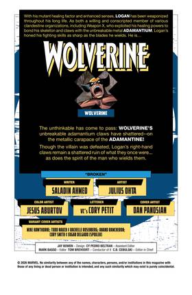 Read Wolverine (2024)  21 Page 3 in English