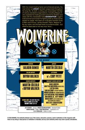 Read Wolverine (2024)  1 Page 4 in English