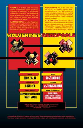 Read Wolverines & Deadpools (2025)  1 Page 2 in English