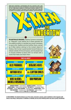 Read X-Men: The Undertow (2025)  1 Page 3 in English