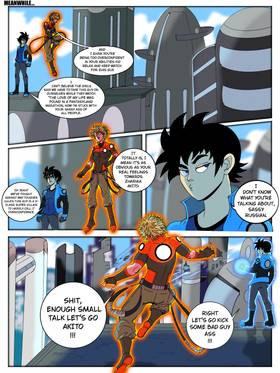 Read GRAVITY 6IX volume one young heroes on the rise arc  4 Page 4 in English