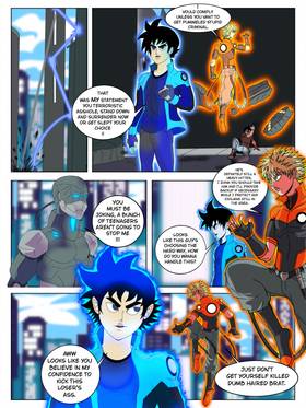 Read GRAVITY 6IX volume one young heroes on the rise arc  4 Page 7 in English