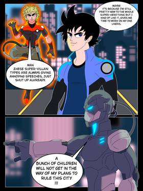 Read GRAVITY 6IX volume one young heroes on the rise arc  4 Page 9 in English