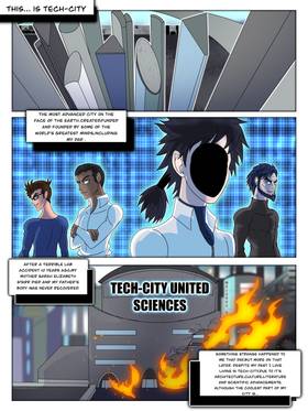Read GRAVITY 6IX volume one young heroes on the rise arc  1 Page 4 in English