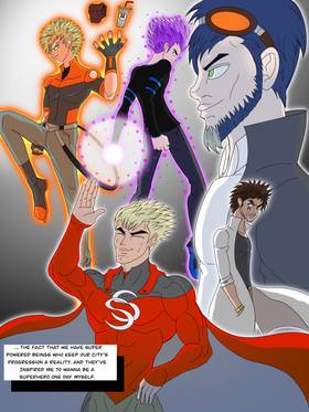 Read GRAVITY 6IX volume one young heroes on the rise arc  1 Page 5 in English