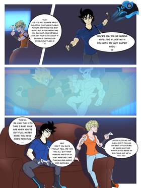 Read GRAVITY 6IX volume one young heroes on the rise arc  2 Page 9 in English