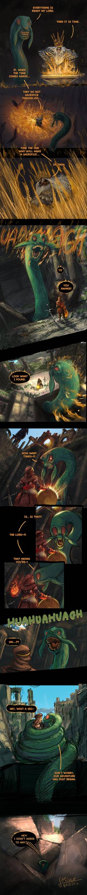 Read Dark Souls: Frampt's Ordeal (Fanfic)  1 Page 1 in English