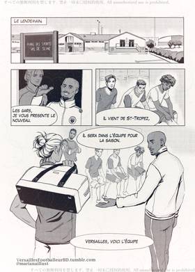Read Versailles Footballeur BD  3 Page 1 in French