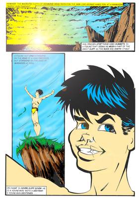 Read Cliff Diver  1 Page 2 in English