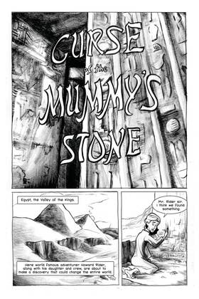 Read Classic Horror Comics: Curse of the Mummy's Stone  1 Page 6 in English