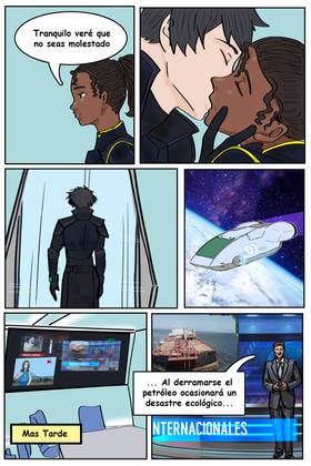 Read conquista estelar  9 Page 6 in Spanish