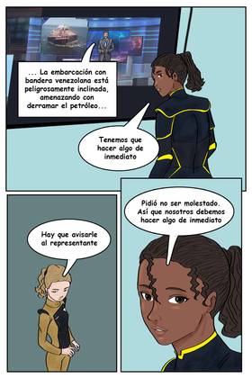 Read conquista estelar  9 Page 7 in Spanish