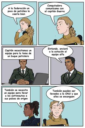 Read conquista estelar  9 Page 8 in Spanish