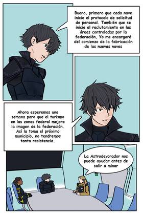 Read conquista estelar  10 Page 8 in Spanish