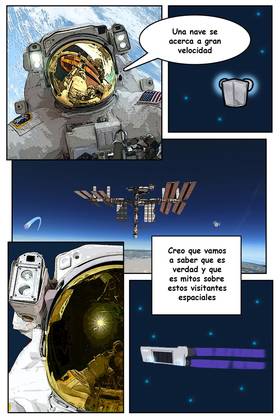 Read aventura estelar  7 Page 9 in Spanish