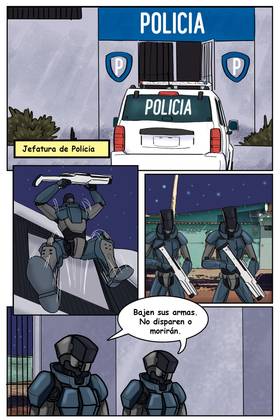 Read aventura estelar  1 Page 8 in Spanish