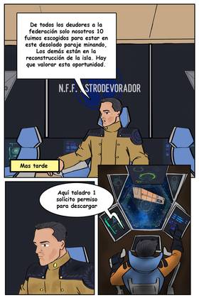 Read aventura estelar  2 Page 10 in Spanish