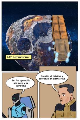 Read aventura estelar  3 Page 8 in Spanish