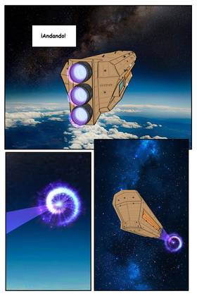 Read aventura estelar  5 Page 8 in Spanish