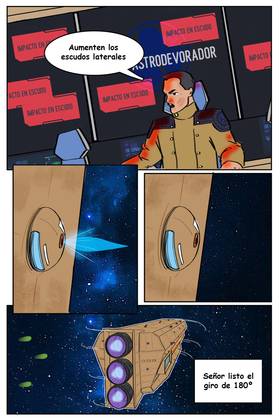 Read aventura estelar  6 Page 10 in Spanish