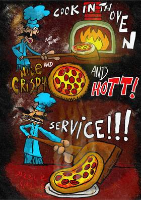 Read Spooky Pizza  1 Page 3 in English