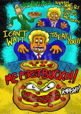 Read Spooky Pizza  1 Page 4 in English