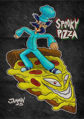 Read Spooky Pizza  1 Page 7 in English