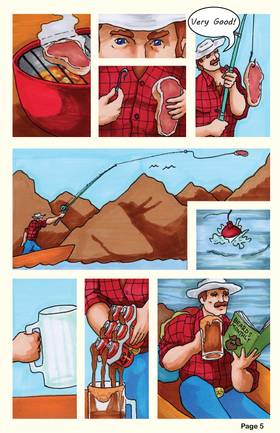 Read The Manly Adventures of Henry T. Manchester  1 Page 8 in English