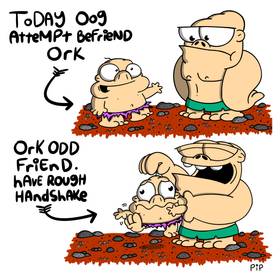 Read Oog! Diary Of A Caveman  4 Page 1 in English