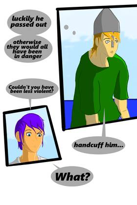 Read sea-colored dress  2 Page 3 in English