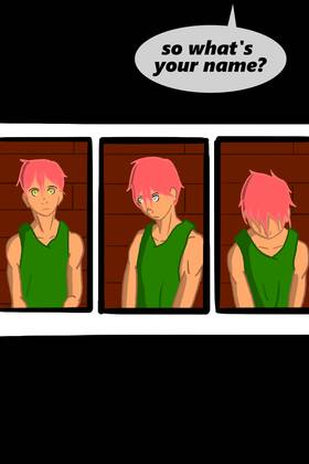 Read sea-colored dress  3 Page 3 in English