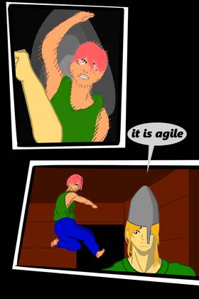 Read sea-colored dress  4 Page 7 in English