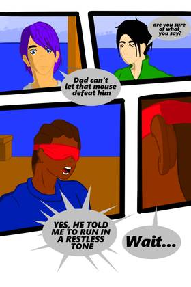 Read sea-colored dress  4 Page 10 in English